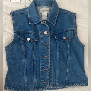 Arizona Jean Company denim vest